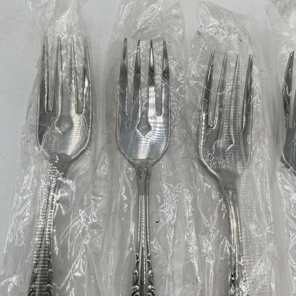 Oneida Stainless Steel Flatware Bourbon 6 Forks 6